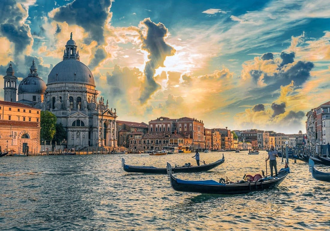 Canal Grande Venecia - Italia Bella