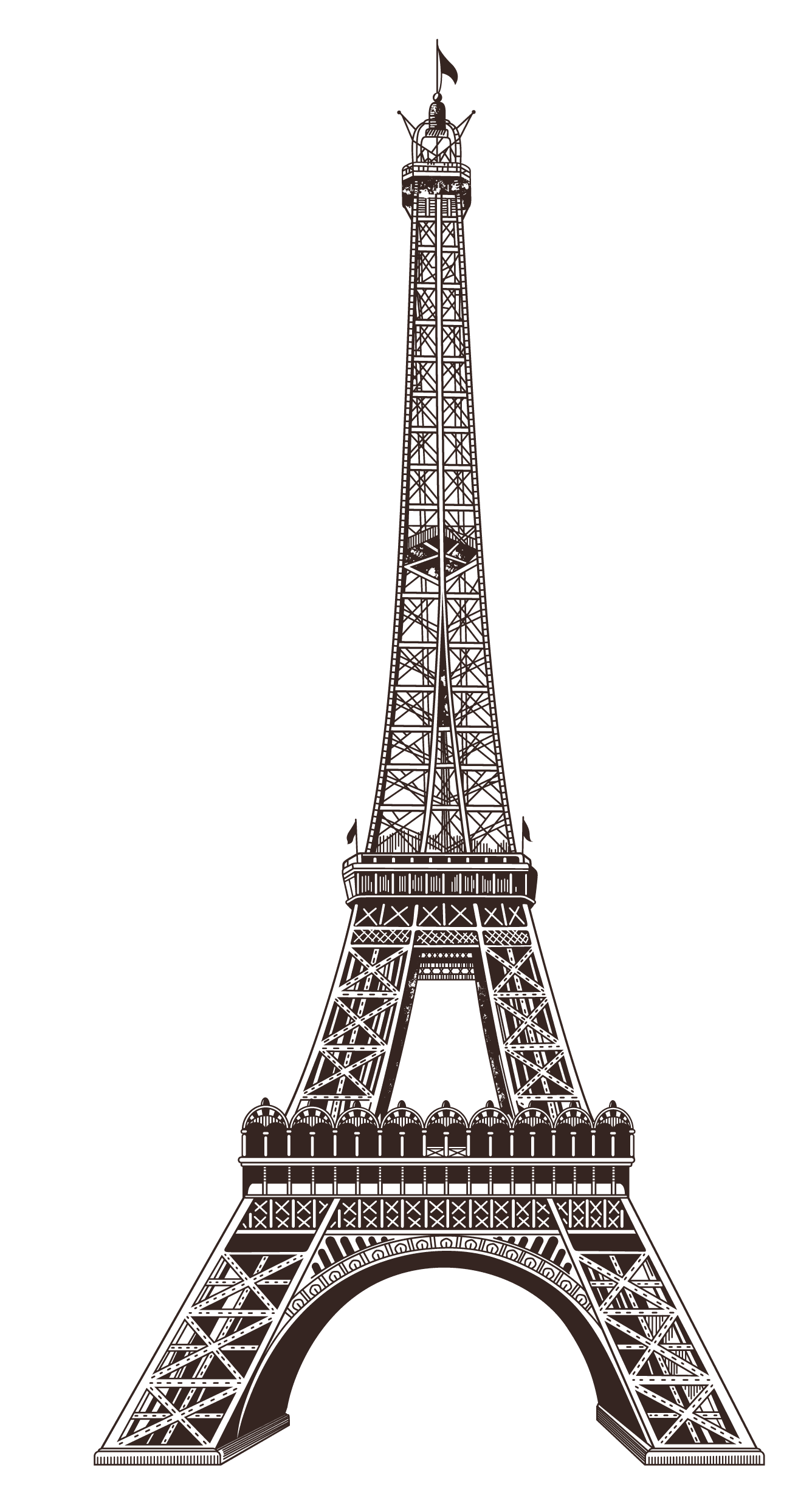 Eiffel Tower vector