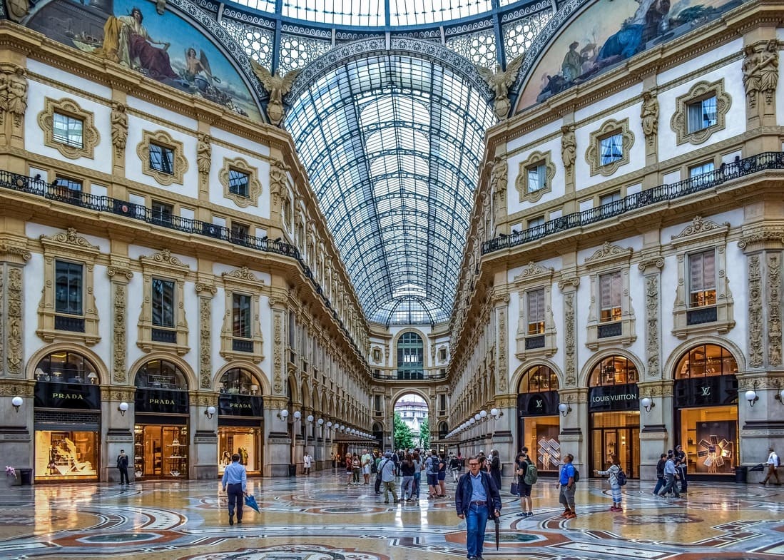 Galería Vittorio Emanuele II Milán